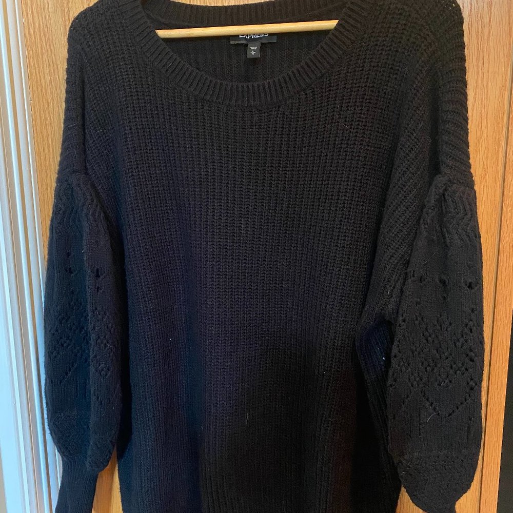 Black Express Sweater